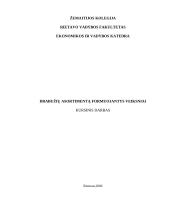 Drabužių asortimentą formuojantys veiksniai