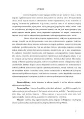 Akcizų lengvatos samprata ir reglamentavimas Lietuvos Respublikoje (LR) 2 puslapis