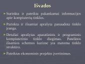 Kompiuterių tinklo projektavimas (skaidrės) 7 puslapis