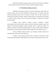 Konkurencinių pranašumų didinimo galimybės: UAB "Čilija" "Čili picos" 5 puslapis