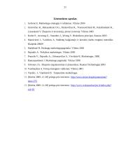 Eksporto plėtros galimybės: audinių audimas AB "Linų Audiniai" 20 puslapis