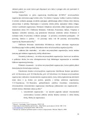 Nevyriausybinių organizacijų (NVO) situacijos Lietuvoje analizė: nevyriausybinių organizacijų (NVO) veiklos ypatumai, problemos, 16 puslapis
