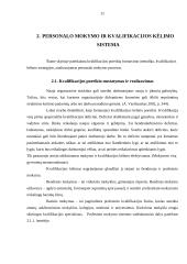 Personalo mokymo ir kvalifikacijos kėlimo sistema UAB "Lintel" 11 puslapis