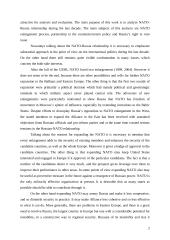 Different aspects of NATO — Russia relationship during the last decade 2 puslapis