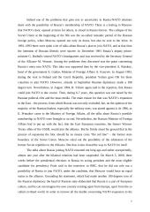 Different aspects of NATO — Russia relationship during the last decade 7 puslapis