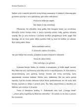 Maironis "Užmigo žemė" 2 puslapis