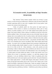 R. Granauskas "Su peteliške ant lūpų"