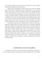 Globalus aplinkosauginis rūpestis socialinės įtampos laukų perspektyvoje ir jo įtaka/ reikšmingumas Lietuvos kontekste 8 puslapis