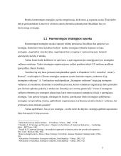 Harmoningos strategijos rengimas organizacijoje 5 puslapis