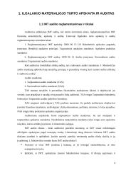 Ilgalaikio materialiojo turto auditas 4 puslapis