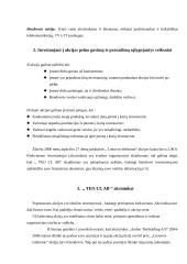 Įmonės akcijų kurso pokyčiai ir juos įtakojantys veiksniai: AB "TEO LT" 3 puslapis