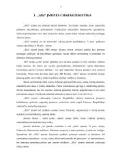 Įmonės analizė: naktinis klubas UAB "Alfa" 3 puslapis