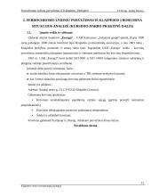 Ferrochromo lydinių pervežimas iš Klaipėdos į Bohumin. Bohumin - Klaipėda organizacinis projektas 12 puslapis