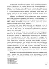 Įmonės informacinė sistema: AB "Garliavos gelžbetonis" 19 puslapis