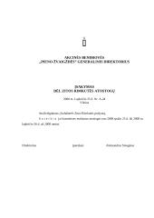 Įmonės charakteristika ir veiklos dokumentai: AB "Pieno žvaigždės" 11 puslapis