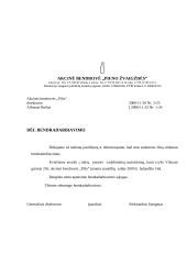 Įmonės charakteristika ir veiklos dokumentai: AB "Pieno žvaigždės" 15 puslapis