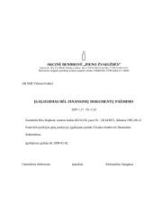 Įmonės charakteristika ir veiklos dokumentai: AB "Pieno žvaigždės" 16 puslapis
