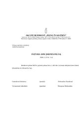Įmonės charakteristika ir veiklos dokumentai: AB "Pieno žvaigždės" 18 puslapis
