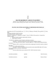 Įmonės charakteristika ir veiklos dokumentai: AB "Pieno žvaigždės" 19 puslapis