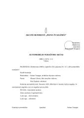 Įmonės charakteristika ir veiklos dokumentai: AB "Pieno žvaigždės" 20 puslapis