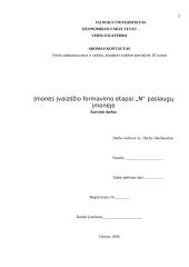 Įmonės įvaizdžio formavimo etapai paslaugų įmonėje: UAB "Bitė Lietuva" 2 puslapis