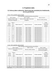 Įmonės kompiuterių tinklo projektavimas: UAB "Lisandra" 17 puslapis