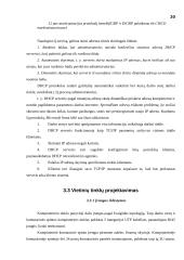 Įmonės kompiuterių tinklo projektavimas: UAB "Lisandra" 20 puslapis