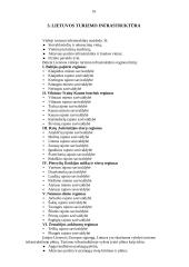 Lietuvos kraštovaizdžių turistinis įvertinimas ir turizmo infrastruktūra 16 puslapis