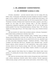 Įmonės veiklos analizė ir prognozė 2009 metams: AB "Swedbank" 4 puslapis