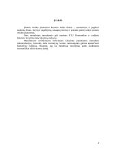 Įmonės veiklos planavimas ir ekonominių rodiklių skaičiavimai 4 puslapis