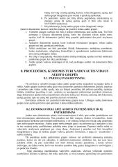 Įmonės vidaus auditas 9 puslapis