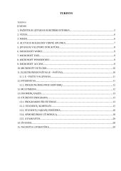 Informacinių sistemų analizė Alytaus kolegijos vadybos ir administravimo fakultete 2 puslapis