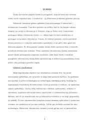 Informacinių sistemų panaudojimas verslo organizacijose 2 puslapis