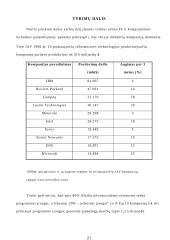 Informacinių sistemų panaudojimas verslo organizacijose 20 puslapis