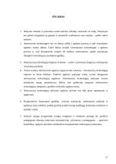 Informacinių technologijų taikymas pradinio ugdymo pedagogų veikloje 18 puslapis