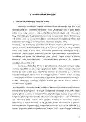 Informacinių technologijų taikymas pradinio ugdymo pedagogų veikloje 3 puslapis