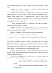 Informacinių technologijų taikymas pradinio ugdymo pedagogų veikloje 6 puslapis