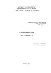 INTOSAI veikla
