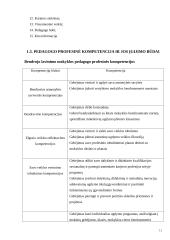 Pedagogų kompetencijos gerinimas 11 puslapis