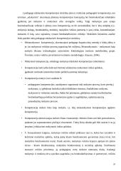 Pedagogų kompetencijos gerinimas 20 puslapis