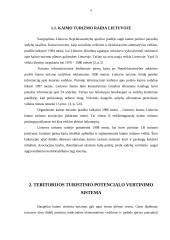 Kaimo turizmo plėtros galimybių analizė 5 puslapis