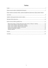 Kaimo turizmo sodybos "Pušynas" projektas 2 puslapis