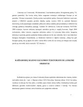 Kaišiadorių rajono lankomi objektai, saugomos teritorijos ir jų panaudojimas geografijos mokyme 9 puslapis