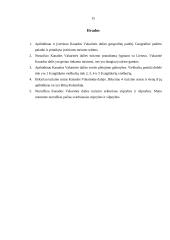 Kanados Vakarinės dalies turizmo išteklių vertinimas ir  palyginimas su Lietuvos ištekliais 15 puslapis