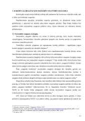 Karinės globalizacijos įtaka nacionaliniam saugumui 17 puslapis