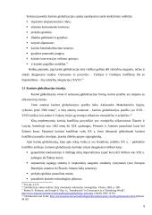 Karinės globalizacijos įtaka nacionaliniam saugumui 9 puslapis