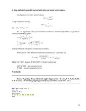Uždavinių su išgyvenamumo duomenimis sprendimas panaudojant SAS 18 puslapis