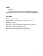 Uždavinių su išgyvenamumo duomenimis sprendimas panaudojant SAS 3 puslapis