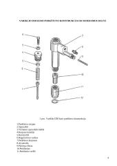 Variklio D50 kuro purkštuvo remonto technologinis procesas 4 puslapis