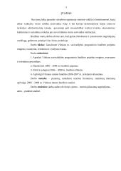 Vilniaus miesto savivaldybės programinio biudžeto projekto rengimas, svarstymas, tvirtinimas ir vykdymas 3 puslapis